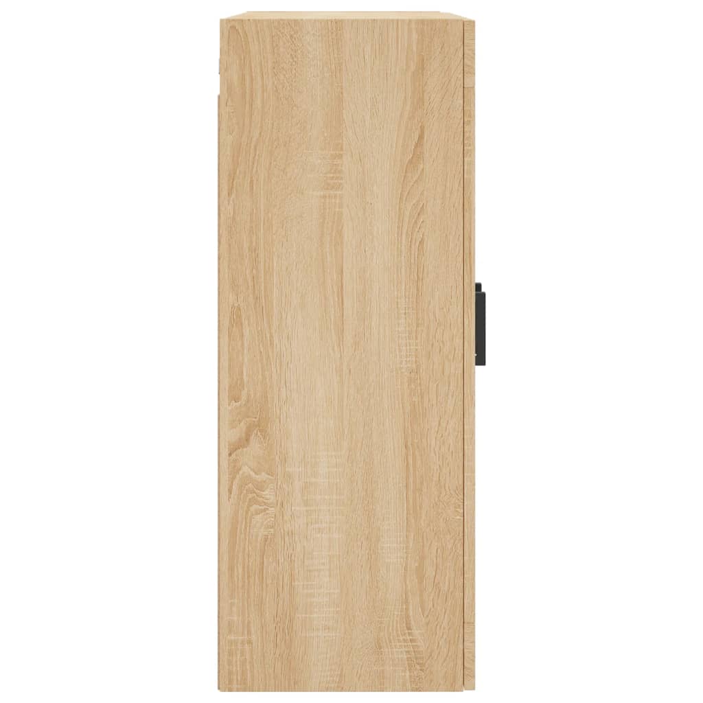 Wall Mounted Cabinet Sonoma Oak 69,5x34x90 cm