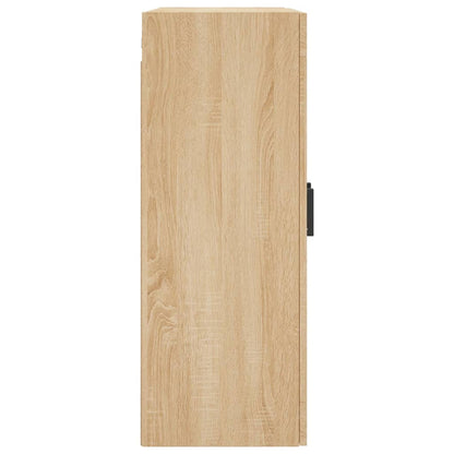 Wall Mounted Cabinet Sonoma Oak 69,5x34x90 cm