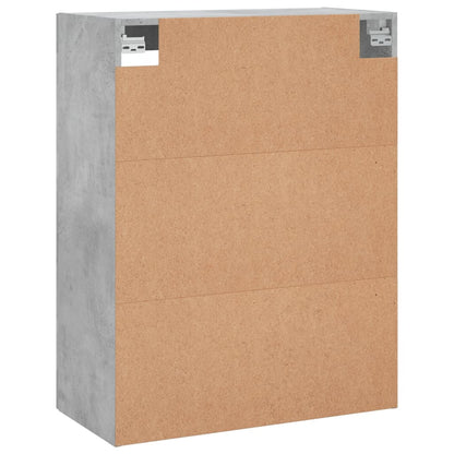 Wall Mounted Cabinet Concrete Grey 69.5x34x90 cm