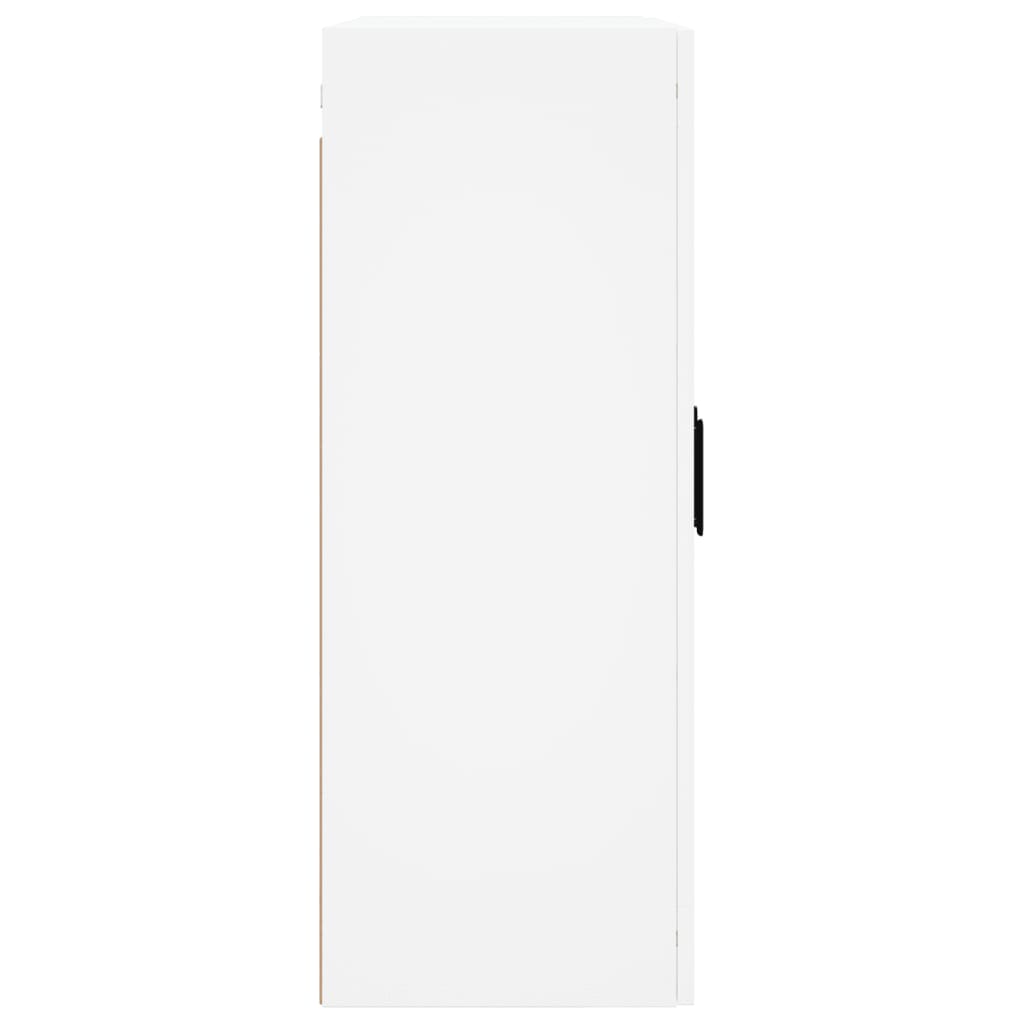 Wall Mounted Cabinet White 69,5x34x90 cm