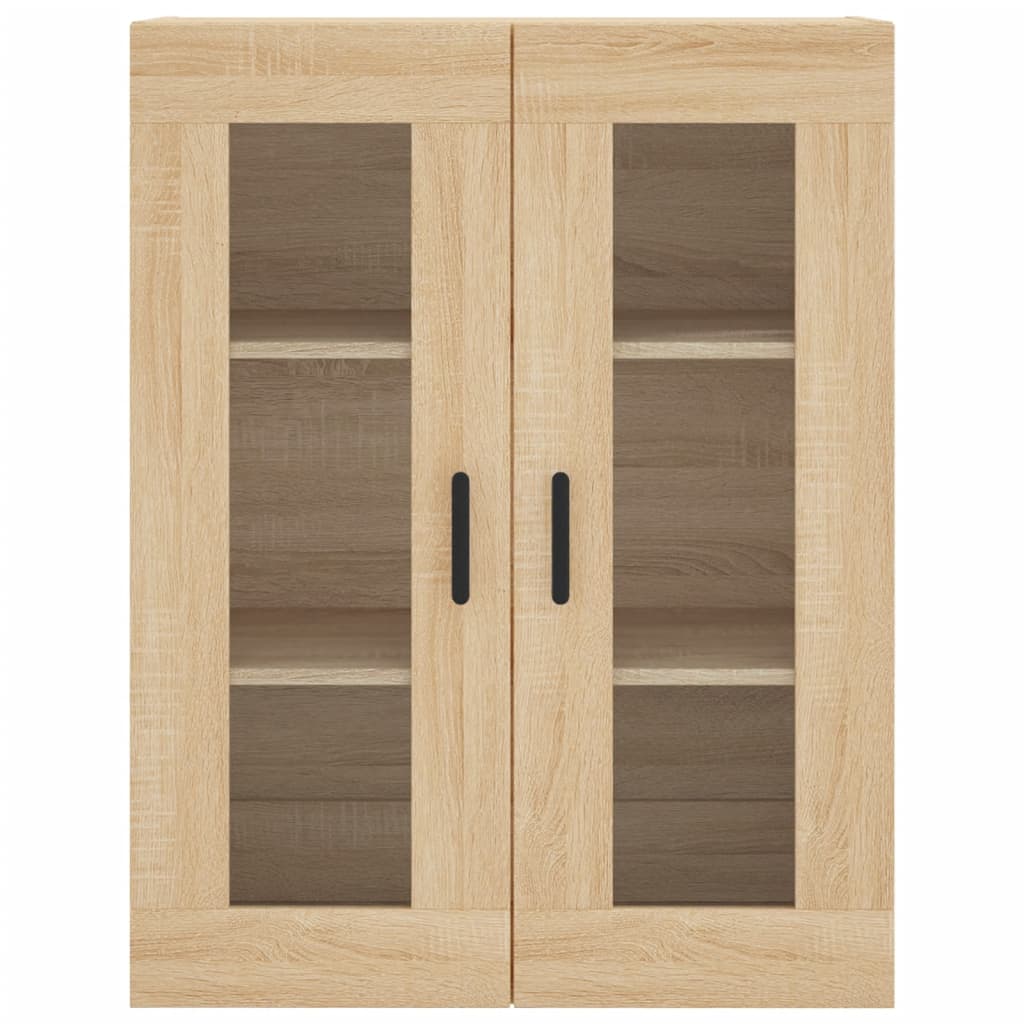 Wall Mounted Cabinet Sonoma Oak 69,5x34x90 cm