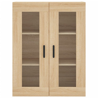 Wall Mounted Cabinet Sonoma Oak 69,5x34x90 cm