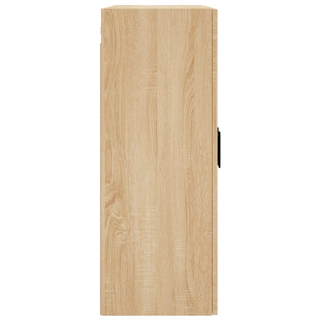 Wall Mounted Cabinet Sonoma Oak 69,5x34x90 cm