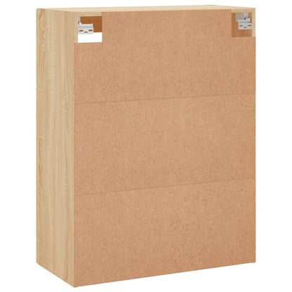 Wall Mounted Cabinet Sonoma Oak 69,5x34x90 cm