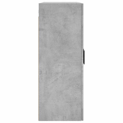 Wall Mounted Cabinet Concrete Grey 69,5x34x90 cm