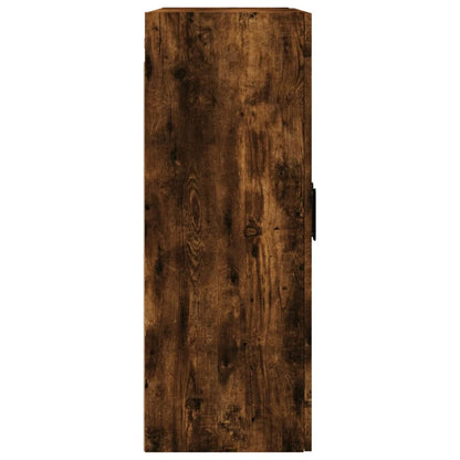 Wall Mounted Cabinet Smoked Oak 69,5x34x90 cm