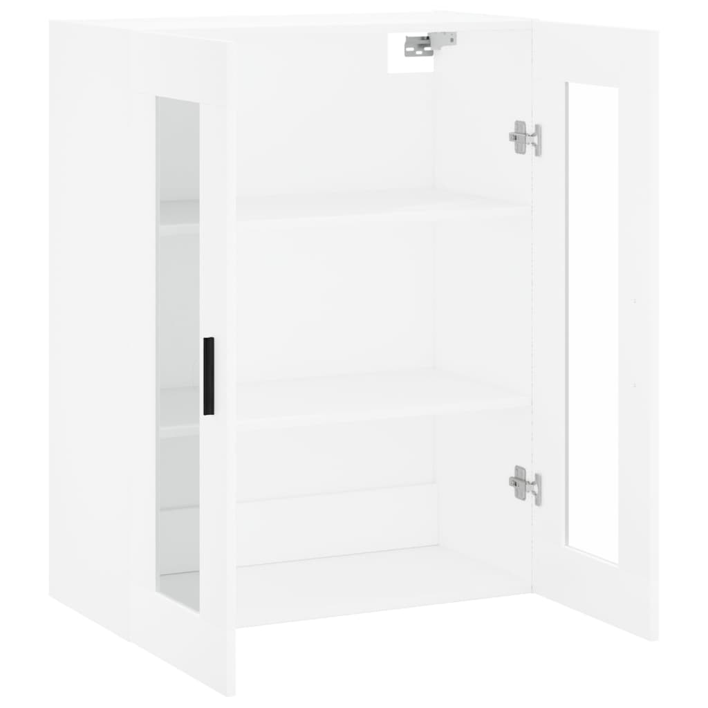 Wall Mounted Cabinet White 69,5x34x90 cm