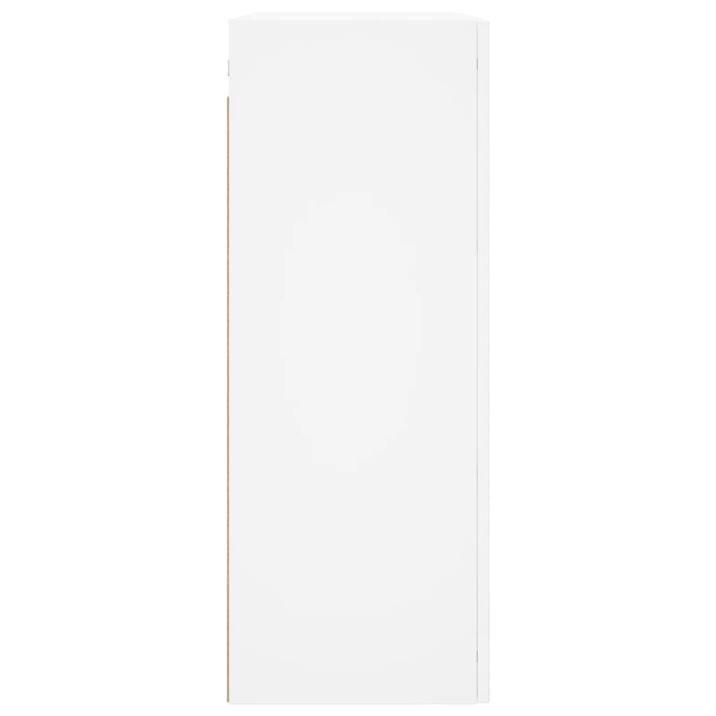 Wall Mounted Cabinet White 69,5x34x90 cm