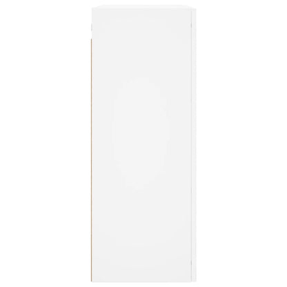 Wall Mounted Cabinet White 69,5x34x90 cm