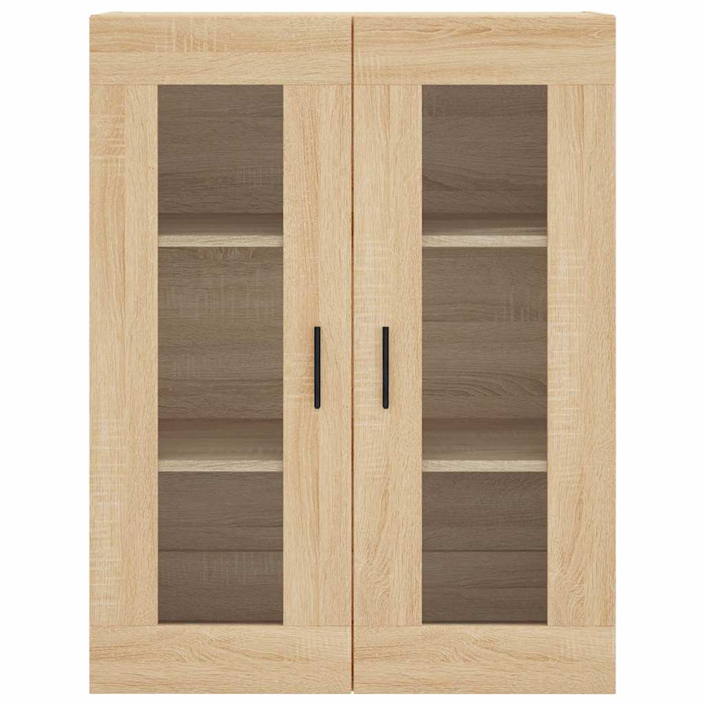 Wall Mounted Cabinet Sonoma Oak 69,5x34x90 cm
