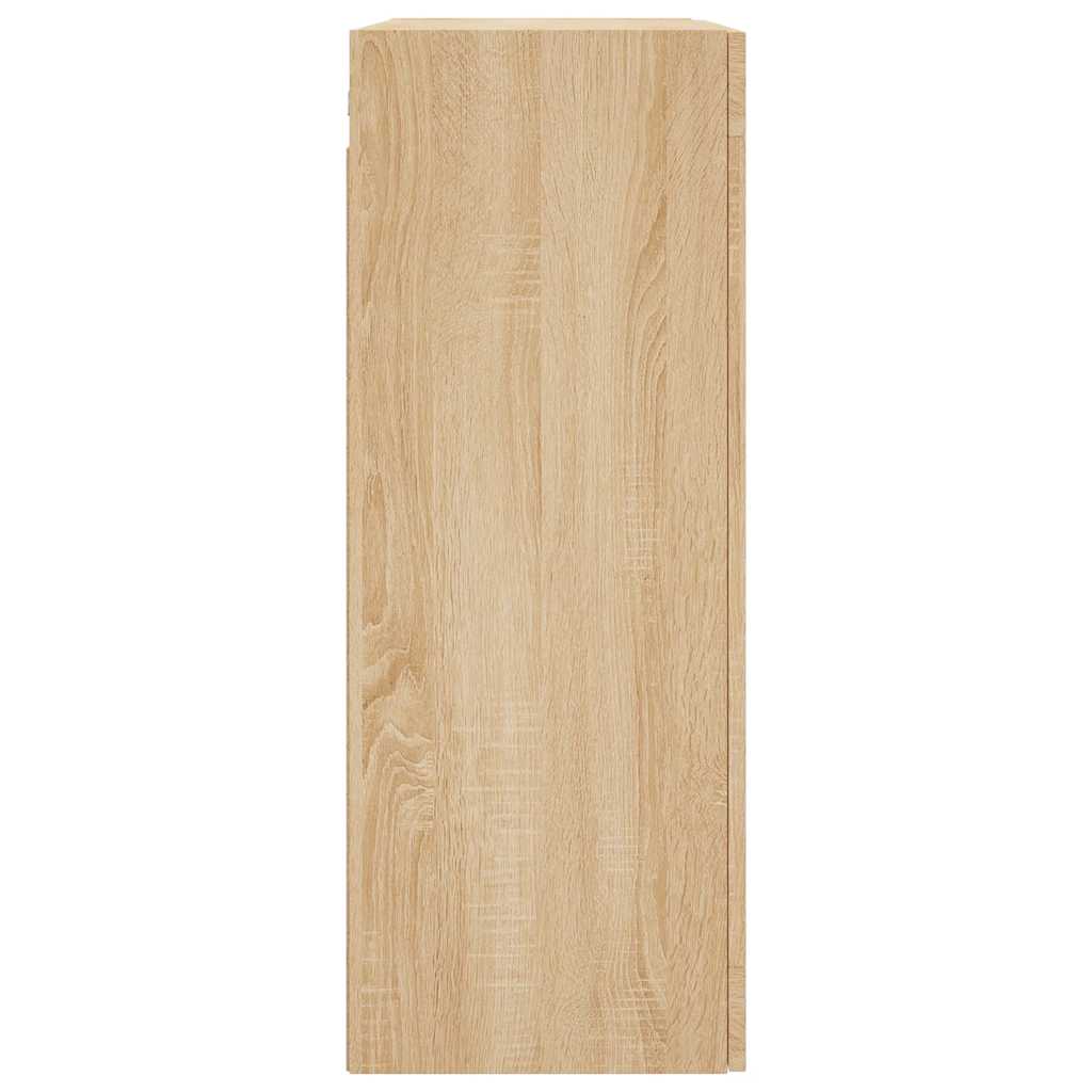 Wall Mounted Cabinet Sonoma Oak 69.5x34x90 cm