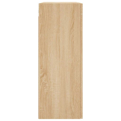 Wall Mounted Cabinet Sonoma Oak 69.5x34x90 cm