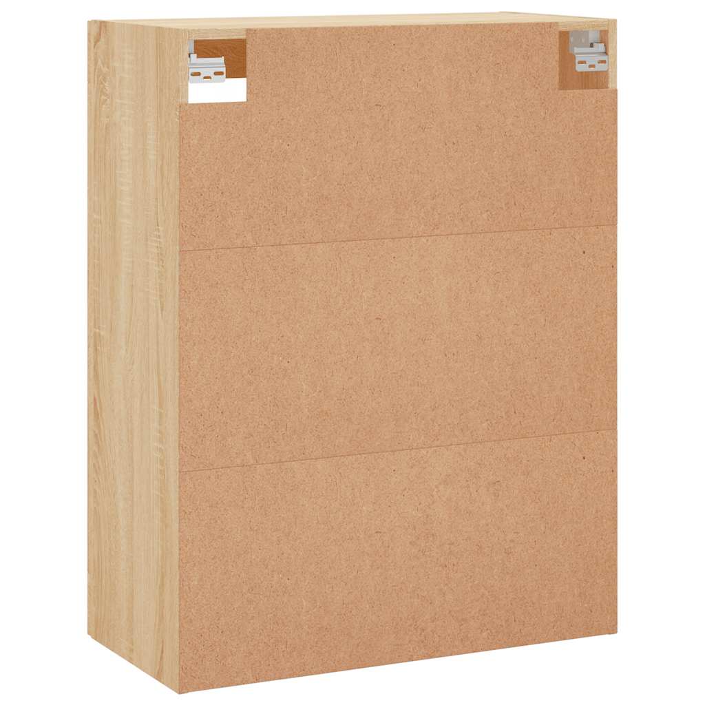 Wall Mounted Cabinet Sonoma Oak 69,5x34x90 cm