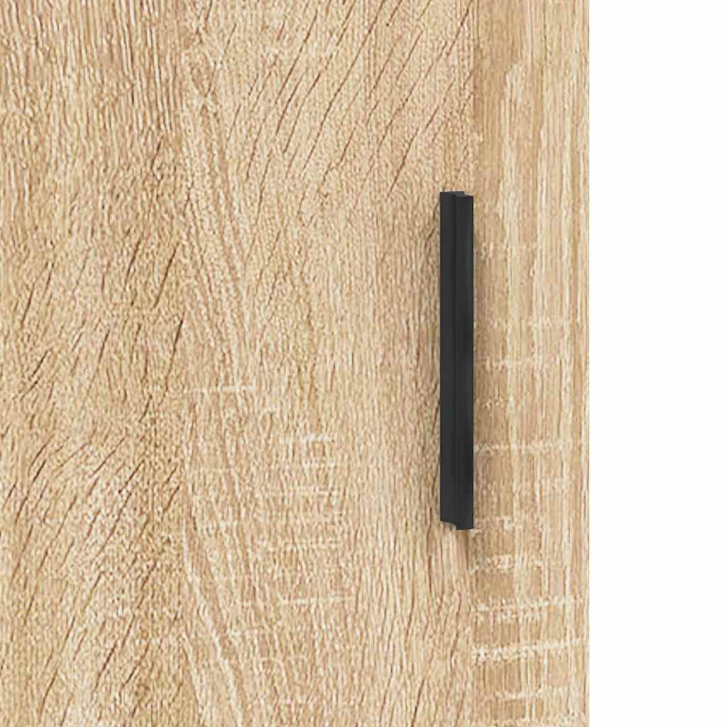 Wall Mounted Cabinet Sonoma Oak 69,5x34x90 cm