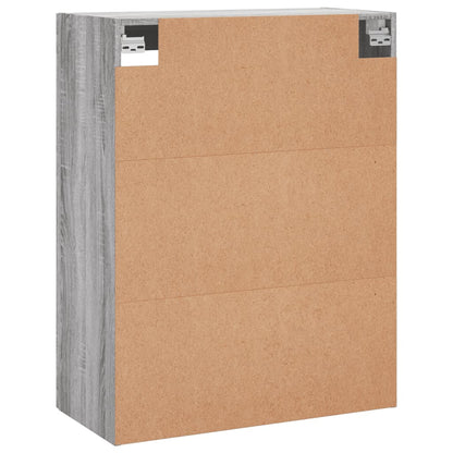 Wall Mounted Cabinet Grey Sonoma 69,5x34x90 cm