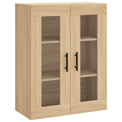 Wall Mounted Cabinet Sonoma Oak 69,5x34x90 cm