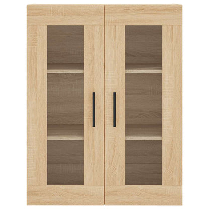 Wall Mounted Cabinet Sonoma Oak 69,5x34x90 cm