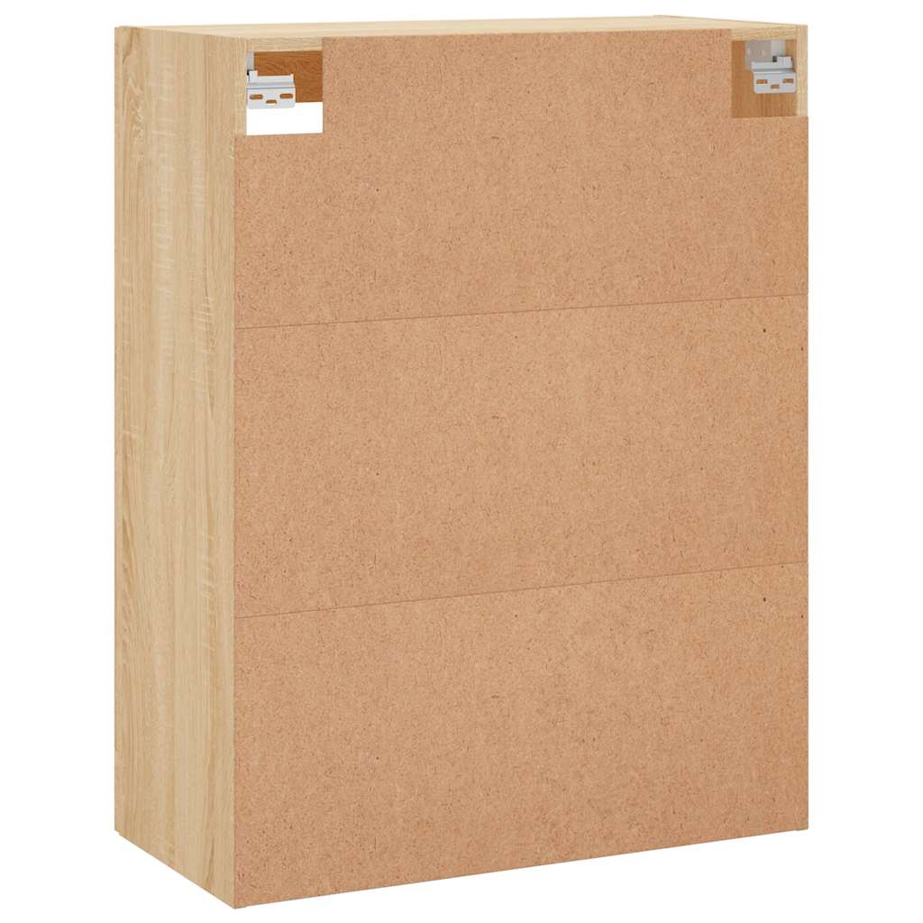 Wall Mounted Cabinet Sonoma Oak 69,5x34x90 cm