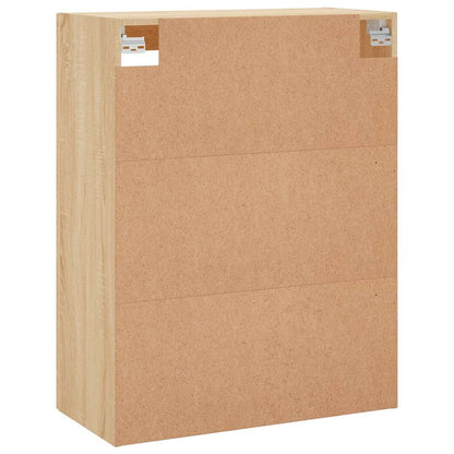 Wall Mounted Cabinet Sonoma Oak 69,5x34x90 cm
