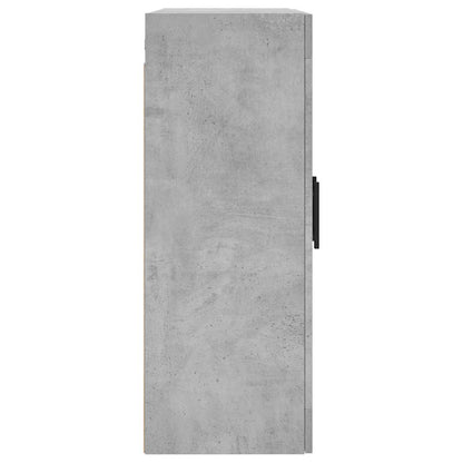 Wall Mounted Cabinet Concrete Grey 69.5x34x90 cm