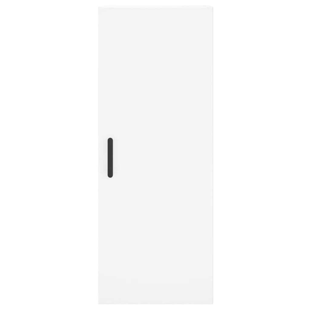 Wall Mounted Cabinet White 34.5x34x90 cm