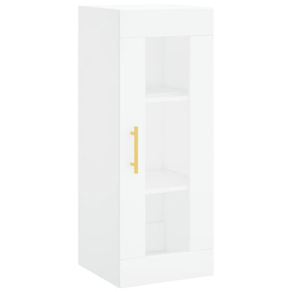 Wall Mounted Cabinet White 34.5x34x90 cm