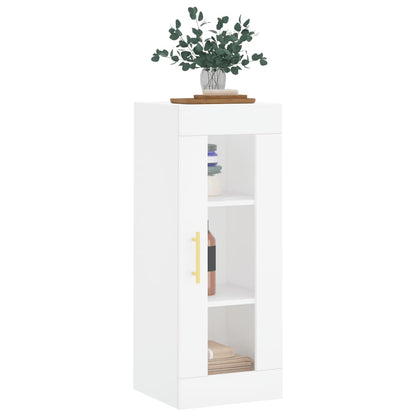 Wall Mounted Cabinet White 34.5x34x90 cm