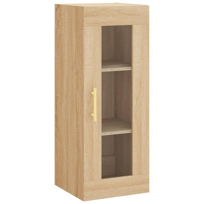 Wall Mounted Cabinet Sonoma Oak 34.5x34x90 cm