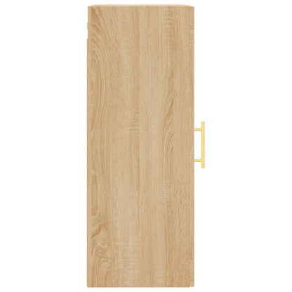 Wall Mounted Cabinet Sonoma Oak 34.5x34x90 cm