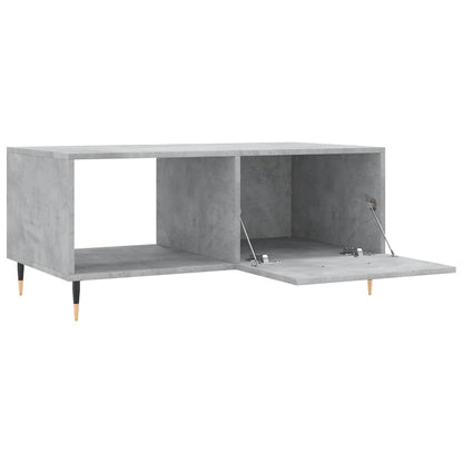 Coffee Table Concrete Grey 90x50x40 cm Engineered Wood