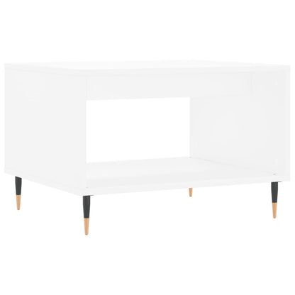Coffee Table White 60x50x40 cm Engineered Wood