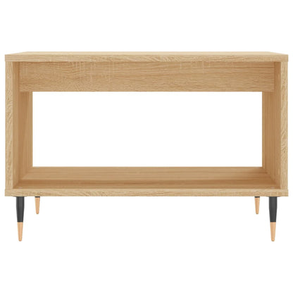 Coffee Table Sonoma Oak 60x50x40 cm Engineered Wood