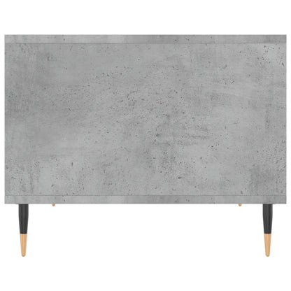 Coffee Table Concrete Grey 60x50x40 cm Engineered Wood