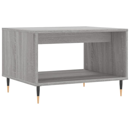 Coffee Table Grey Sonoma 60x50x40 cm Engineered Wood