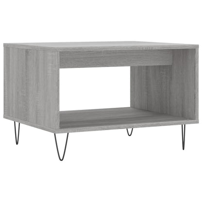 Coffee Table Grey Sonoma 60x50x40 cm Engineered Wood