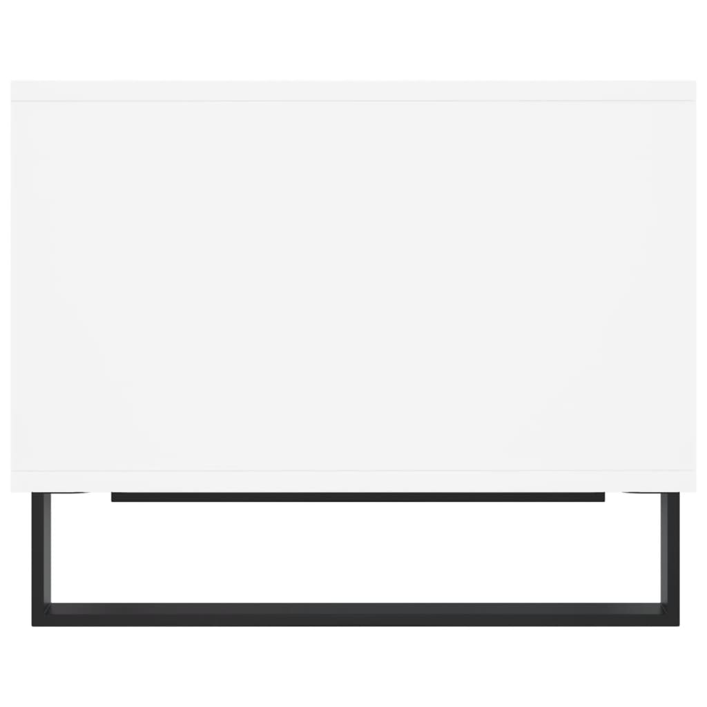 Coffee Table White 60x50x40 cm Engineered Wood