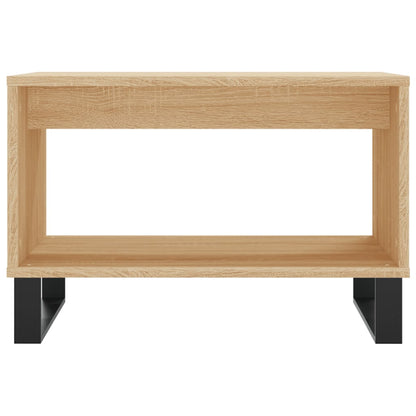 Coffee Table Sonoma Oak 60x50x40 cm Engineered Wood