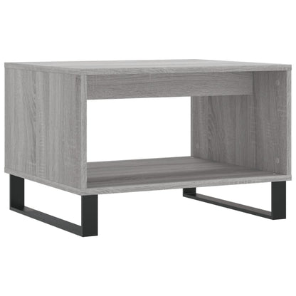 Coffee Table Grey Sonoma 60x50x40 cm Engineered Wood