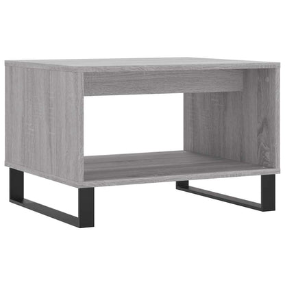 Coffee Table Grey Sonoma 60x50x40 cm Engineered Wood
