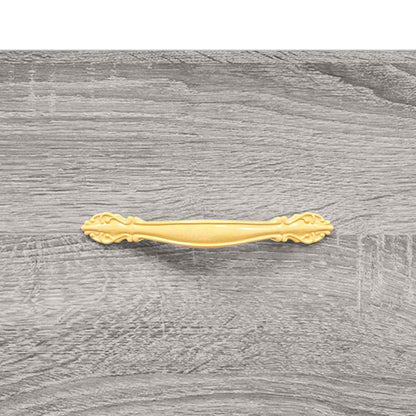 Shoe Bench Grey Sonoma 102x35x55 cm Engineered Wood