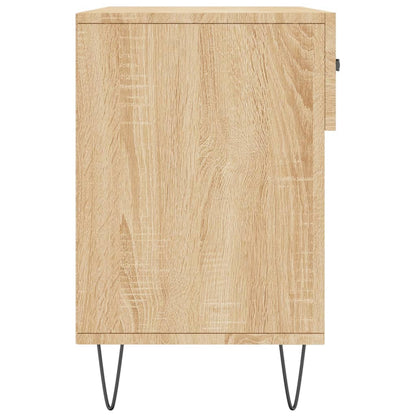 Shoe Bench Sonoma Oak 102x35x55 cm Engineered Wood
