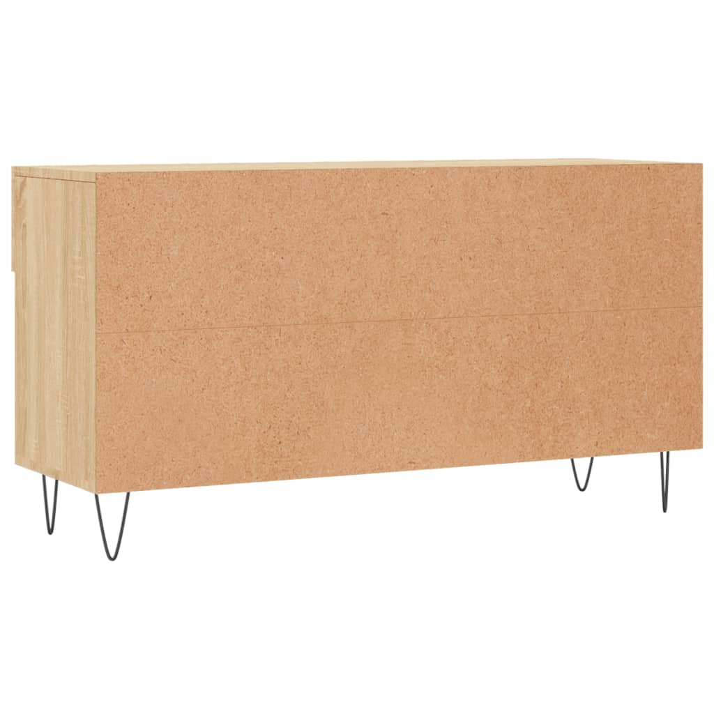 Shoe Bench Sonoma Oak 102x35x55 cm Engineered Wood
