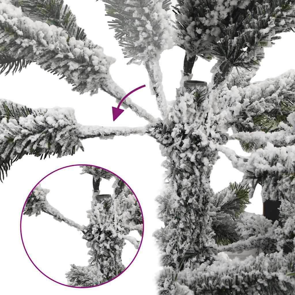 Artificial Christmas Tree with Flocked Snow 150 cm