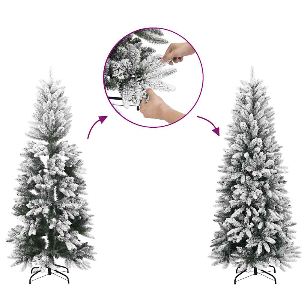 Artificial Christmas Tree with Flocked Snow 150 cm
