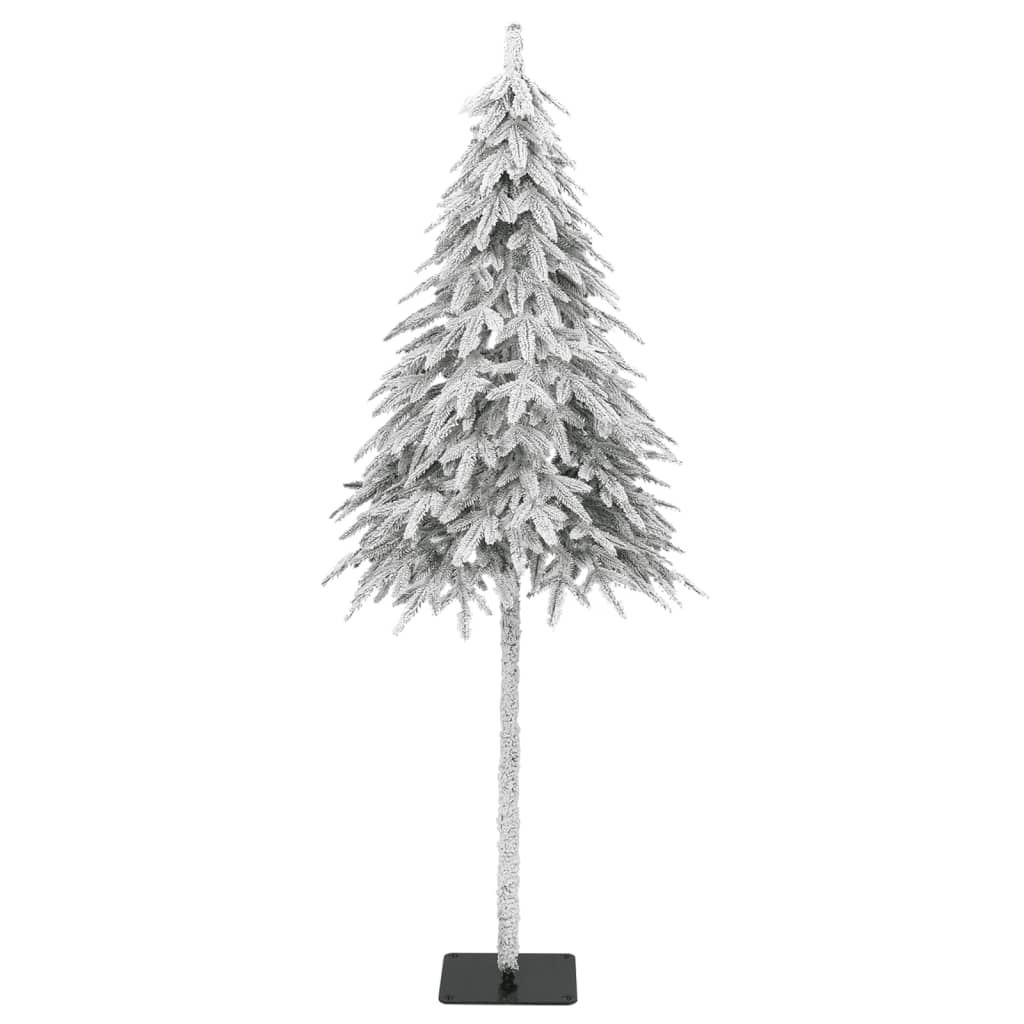 Artificial Christmas Tree with Flocked Snow 210 cm