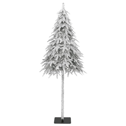 Artificial Christmas Tree with Flocked Snow 210 cm
