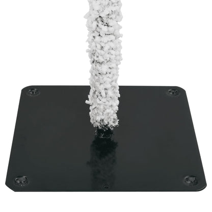Artificial Christmas Tree with Flocked Snow 210 cm