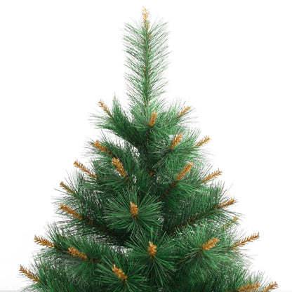 Artificial Hinged Christmas Tree with Stand 240 cm