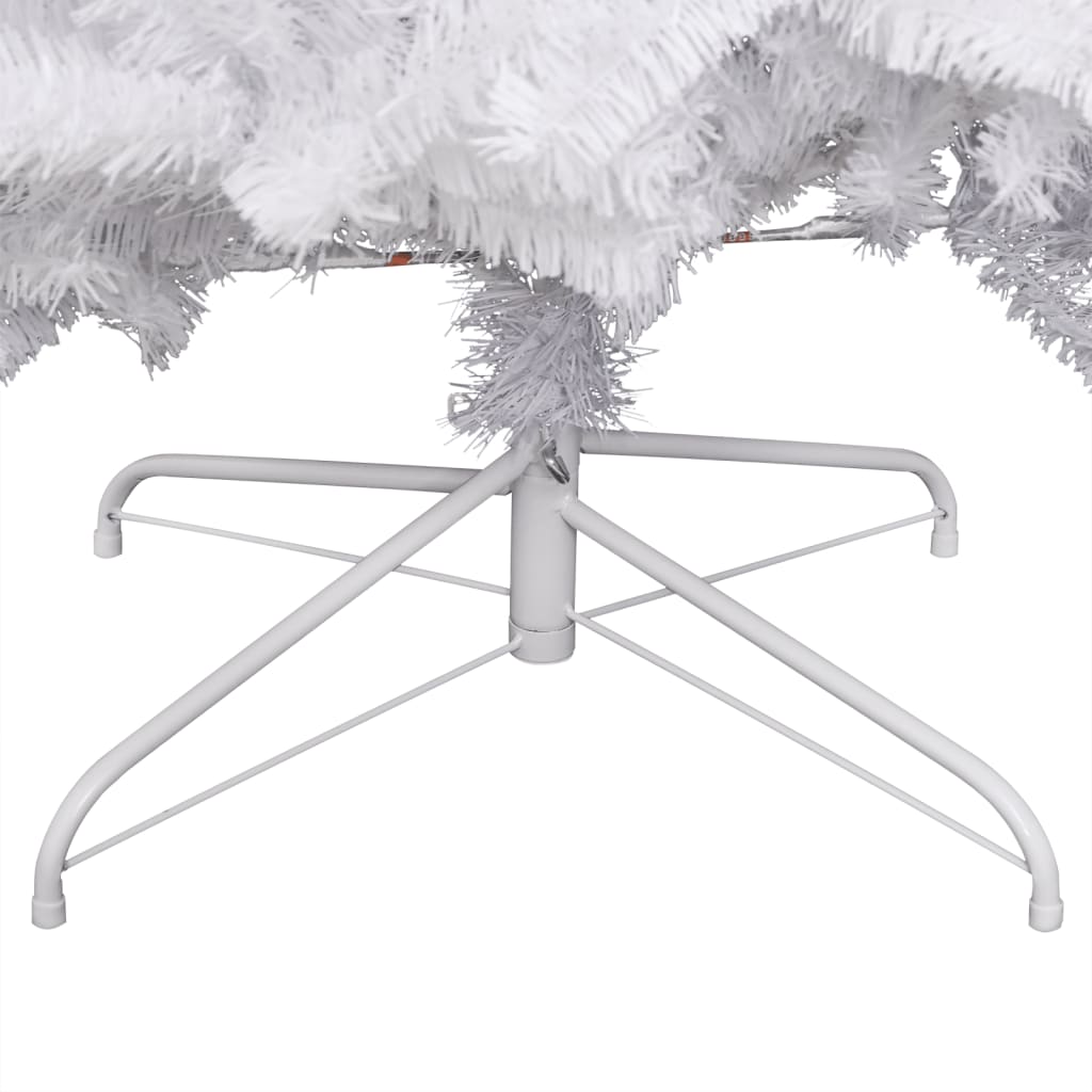 Artificial Hinged Christmas Tree with Flocked Snow 240 cm