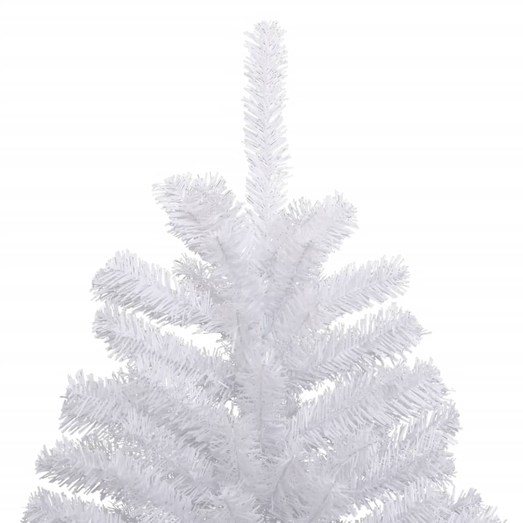 Artificial Hinged Christmas Tree with Flocked Snow 240 cm